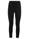 Moncler Brand-embossed Slim-fit High-rise Stretch-woven Leggings