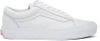 Vans White Og Old Skool Lx Vlt Sneakers