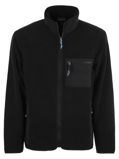 Patagonia Fleece Jacket In Black