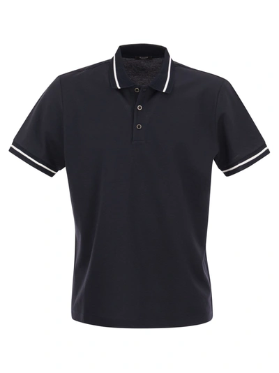 PESERICO PESERICO COTTON PIQUÉ POLO SHIRT