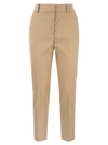PESERICO PESERICO ICONIC FIT TROUSERS IN COMFORT COTTON SATIN