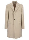 PESERICO PESERICO SINGLE BREASTED WOOL COAT