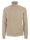 PESERICO PESERICO WOOL AND CASHMERE TURTLENECK SWEATER