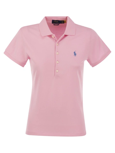 Polo Ralph Lauren Cotton Polo Shirt In Pink