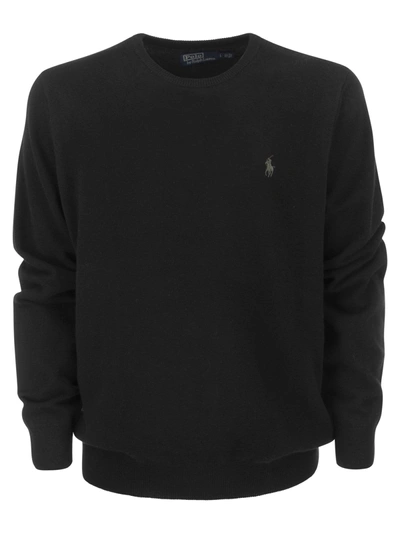 POLO RALPH LAUREN POLO RALPH LAUREN CREW NECK WOOL SWEATER