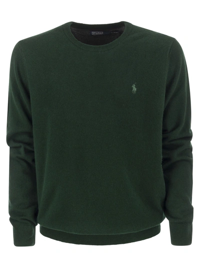 POLO RALPH LAUREN POLO RALPH LAUREN CREW NECK WOOL SWEATER