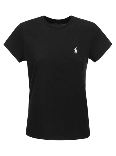 POLO RALPH LAUREN POLO RALPH LAUREN CREWNECK COTTON T SHIRT
