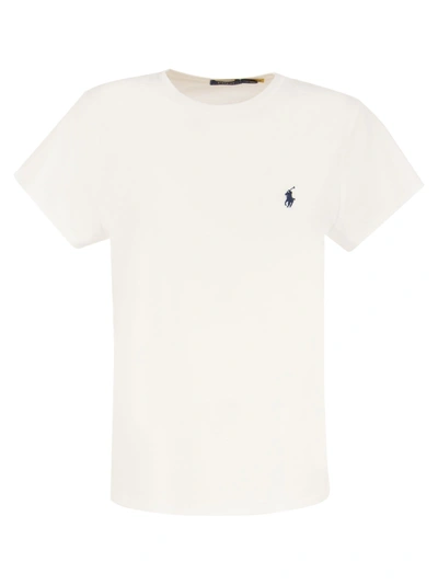 POLO RALPH LAUREN POLO RALPH LAUREN CREWNECK COTTON T SHIRT