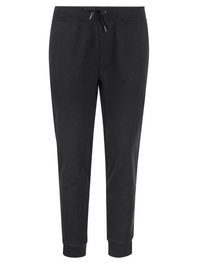 Polo Ralph Lauren Double-knit Jogger In Black