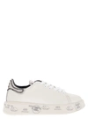 Premiata Belle 6548 Sneakers In Butter Leather