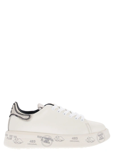 Premiata Belle Low-top Sneakers In White