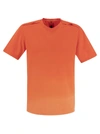 Premiata T-shirt With Logo In Orange