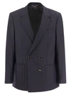 Pt Pantaloni Torino Double Breasted Jacket In Wool Blend