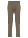 Pt Pantaloni Torino Superslim Trousers In Cotton And Silk