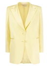 SAULINA SAULINA AGNESE TWO BUTTON VISCOSE BLEND BLAZER