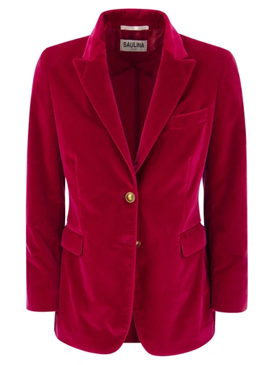 Saulina Jacket In Red