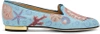 CHARLOTTE OLYMPIA CHARLOTTE OLYMPIA BLUE OCEANIC SLIPPERS