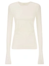 SPORTMAX SPORTMAX FOLK TIGHT FITTING JERSEY TOP