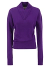 Sportmax Ribbed-trim V-neck Jumper