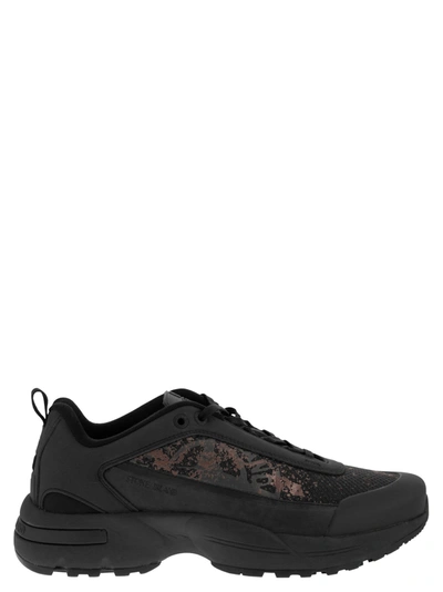 Stone Island Grime Trainers In Black