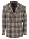 Tagliatore Checked Double-breasted Blazer