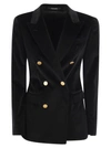 Tagliatore Paris - Velvet Jacket In Black