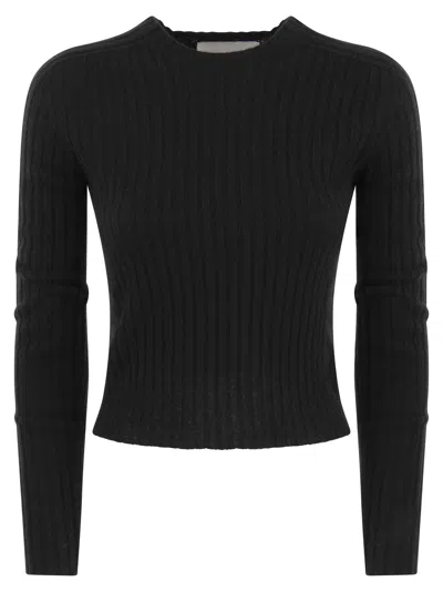 Vanisé Woman Sweater Black Size 4 Mohair Wool, Polyamide, Elastane