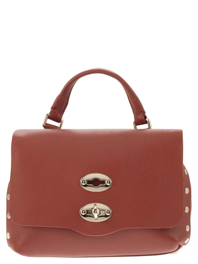 Zanellato Heritage - S Leather Handbag In Red