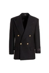 GUCCI GUCCI MEN CASHMERE WOOL DOUBLE BREAST BLAZER JACKET