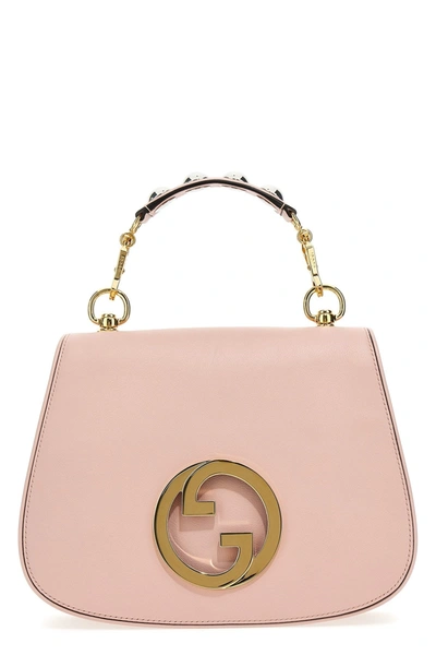 Gucci P.pink/vrv Top-handle Handbag For Women