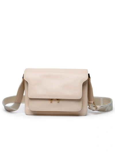 Marni Woman Borsa Tracolla Trunk Media In White