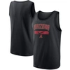 NIKE NIKE BLACK ARIZONA DIAMONDBACKS CITY SWOOSH CLASSIC TANK TOP