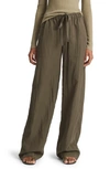 Vince Drawstring Utility Pants In Eden