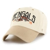 47 '47 NATURAL/TAN CINCINNATI BENGALS SIERRA CLEAN UP ADJUSTABLE HAT