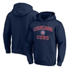Fanatics Branded Navy Chicago Cubs Heart & Soul Pullover Hoodie In Navy