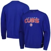 STITCHES STITCHES  ROYAL CHICAGO CUBS PULLOVER SWEATSHIRT