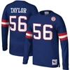 Mitchell & Ness Lawrence Taylor Royal New York Giants Big & Tall Cut & Sew Player Name & Number Long In Royal