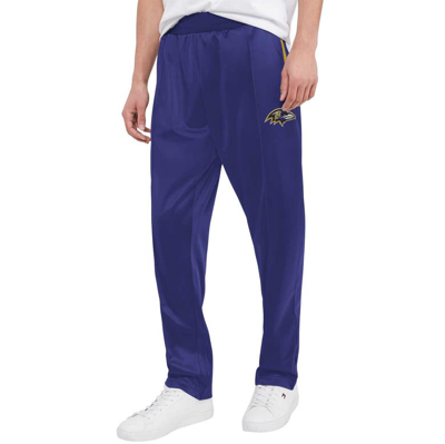 Tommy Hilfiger Purple Baltimore Ravens Grant Track Pants