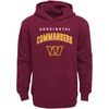 OUTERSTUFF YOUTH BURGUNDY WASHINGTON COMMANDERS STADIUM CLASSIC PULLOVER HOODIE