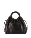 THE ROW MEDIUM DOUBLE CIRCLE BAG IN LAMB LEATHER,PROD131120081