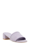 STUART WEITZMAN CAYMAN 35 BLOCK SLIDE SANDAL