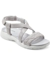 EASY SPIRIT TREASUR 2 WOMENS ANKLE STRAP HEELED WEDGE SANDALS