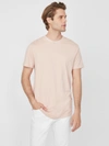 Guess Factory Ronnie Logo Crewneck In Pink