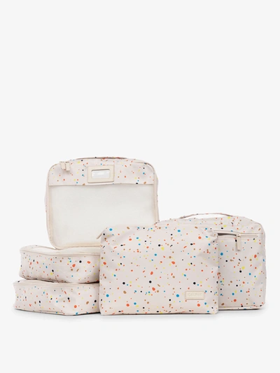 Calpak Packing Cubes Set (5 Pieces) In Speckle