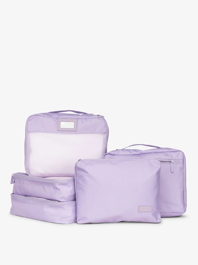 Calpak Packing Cubes Set (5 Pieces) In Orchid