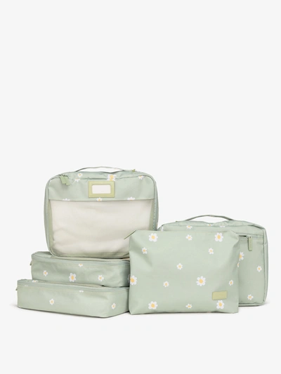 Calpak Packing Cubes Set (5 Pieces) In Daisy