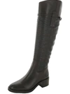 FRANCO SARTO COLTTALL WOMENS LEATHER TALL KNEE-HIGH BOOTS