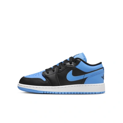 Nike Jordan Air Retro 1 Low Casual Shoes In Blau