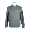 La Martina Gray Cotton Sweater In Gray
