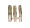 Nialaya Authentic Womens Clear Cz 925 Sterling Silver Ring In Silver